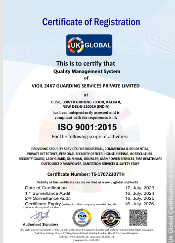 QMS Certificate